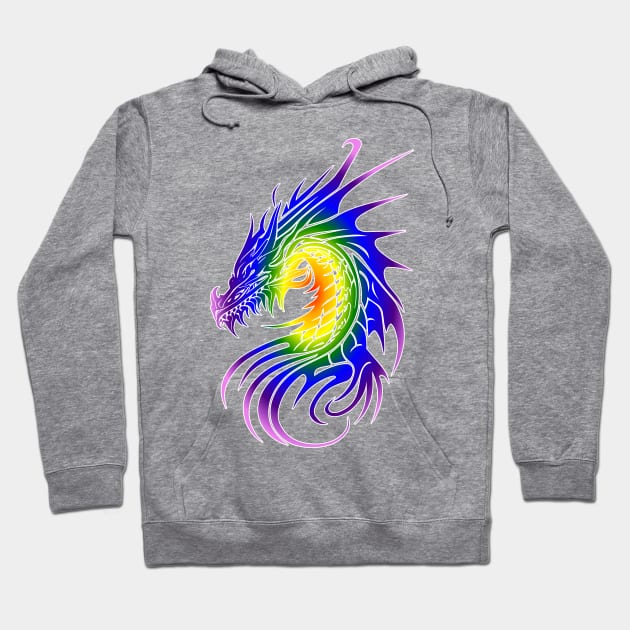 Hoodie with dragon design sale